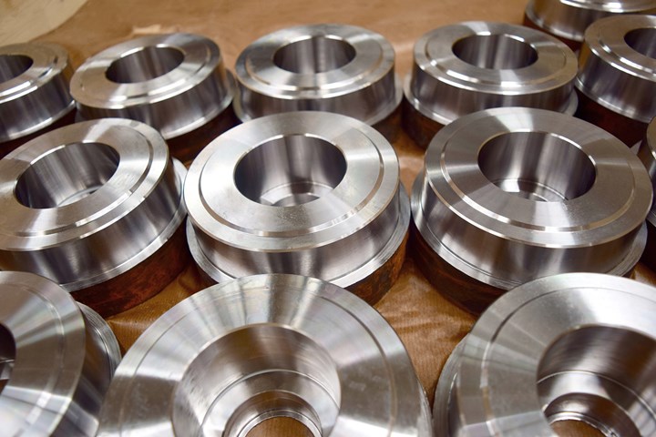 Machined parts 